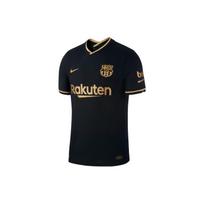 Nike FC Barcelona 20/21 Vaporknit Match išvykos marškinėliai 'Juoda Auksinė' Vyriški CD4184-011 XS