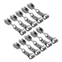 Tiesios stogo drobės tvirtinimo detalės Nerūdijančio plieno skridinys Suderinamas su 4 mm viela 10PCS