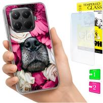 Etui Do Xiaomi 15T Pro Obudowa Foto Case Plecki Grafika Pies + Szkło 9H