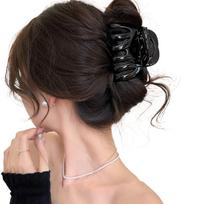 Funny Hair Grab French Style Shark Clip Creative Pumpkin Hair Claw  Female juoda