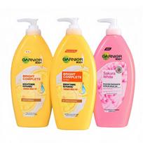 Garnier 377 Balinantis kūno losjonas Citrina VC Niacinamidas Drėkinantis Vasarinis Lengvas su Apsauga nuo klastojimo Lemon Moisturizing Magnesium White