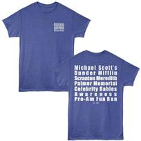 The Office - Fun Run - 2-Sided Print  Short Sleeve Children's T-shirt - Royal Heather 100