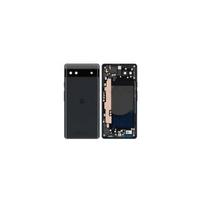 Cache batterie (vitre arrière) - GOOGLE - Pixel 6A - Charbon - Noir - Pièce d'origine PULLED (Grade C)