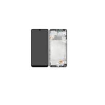Écran LCD et vitre tactile - SAMSUNG - Galaxy M22 (M225) - Châssis premium - Noir - Écran complet juoda