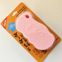 Painless Bath Sponge Brush Exfoliating Scrubber Magic Rub Mud Sponge For Adults Baby Kids Household Shower Scrub Cloth Bathing rožinė