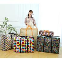 Extra Large Water-Repellent Quilt Storage Bag - Thickened Handheld Luggage for Moving or Dorm Use Thickened Reinforced Small 50*37*18