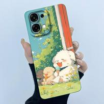 For Oppo A6 Pro 5G 4G Case Fashion Simplicity Oil Painting Floral Silicone Soft Phone Casing New Design Shockproof Back Cover OPPO A6 Pro