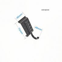 Wall-Mounted Heavy-Duty Metal Storage Hook for Longboards and Outdoor Tools
