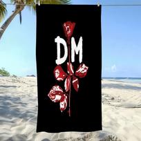 Towel Beach Blanket Thin Towels Depeche Albums Mode Lightweight Travel Camping Pool STJ40x70CM