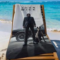 Film J-John Wick-S 4 Towel Sports Quick Dry Travel Camping Gear Sandproof Soft Light Large Beach Towel STJ40x70CM