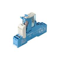 Relės modulis su įspaudžiamais gnybtais 2CO 8A/24V DC/Agni/LED/diodas 4CP290240050