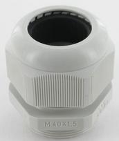 Kabelio riebokšlis M40; PA; Grey Jacob 50640PA7035
