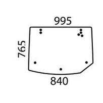 Galinio lango stiklas 6000106476N