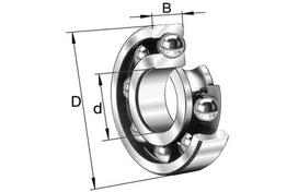 Giluminis rutulinis guolis 20x52x15mm INA/FAG 6304TBP6C3
