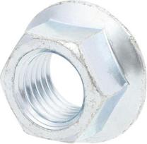 Šešiakampė flanšinė veržlė M6x1.00 plieninė cinkuota 10 klasė Kramp 6VT