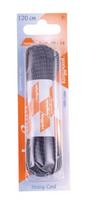 Batų raišteliai apvalūs juoda/mėlyna 120 cm 72120D9788