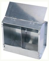 Cinkuota triušių šėrykla dviguba 740134A