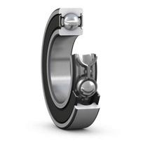 Giliojo griovelio rutulinis guolis 17x35x10 mm SKF 75006003ZZC3GJN