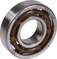 Giliojo griovelio rutulinis guolis single EE3 TN9 9.53 x 22.23 x 5mm SKF 7500EE3
