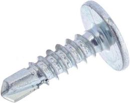 Savisriegis varžtas 4.2x16 mm PH2 su flanšine galvute DIN 7504 Kramp 7504F4216P200