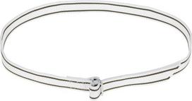 Žymėjimo antkaklis 130 cm baltas/juodas 803092KR