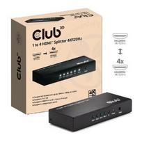VIDEO SPLITTER HDMI 4PORT/4K 120HZ CSV-1385 CLUB3D