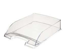 Dokumentų lentynėlė Leitz Plus Standart, A4, plastikinė, skaidri