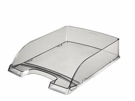 Dokumentų lentynėlė Leitz Plus Standart, A4, plastikinė, dūminės spalvos