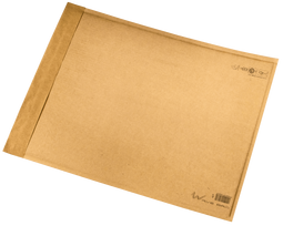 Vokas siuntiniams Nr.20, K 350 x 470 mm, gofruoto popieriaus, rudos spalvos