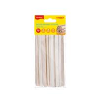 Mediniai pagaliukai Keyroad 140x5mm 50 vnt natūralios spalvos