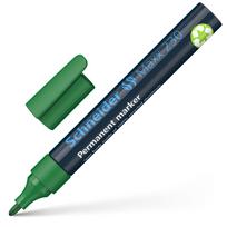 Permanentinis žymeklis Schneider 230, 1-3mm, apvaliu galiuku, žalios spalvos