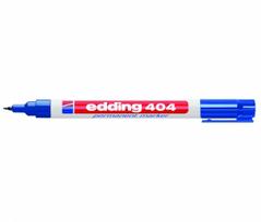 Permanentinis žymeklis Edding 404, 0.75mm, mėlynos spalvos
