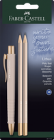 Tušinukas Faber-Castell PolyBall Urban XB, 0.6mm, + 2 pieštukai rausvos spalvos