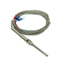 PT100 temperatūros jutiklis -200÷450°C 5x50mm su 2m kabeliu