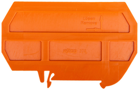 Wago 209-190 Oranžinė pertvara, 90 mm pločio 209-190 /25 vnt./