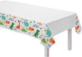 Dinozaurų formos plastikinė staltiesė Dino-Mate 137x260 cm