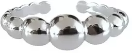 Sidabrinis žiedas Bubble