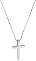 Sidabrinis kaklo papuošalas Cross