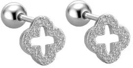 Helix auskarai Clover