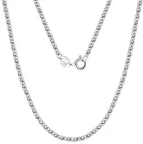 Sidabrinė kaklo grandinėlė Rolo 1.8mm