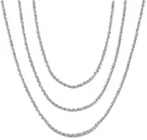 Sidabrinė grandinėlė Starry chain