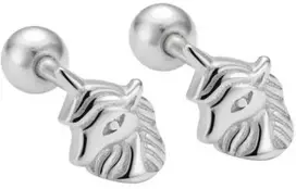 Helix auskarai Unicorn