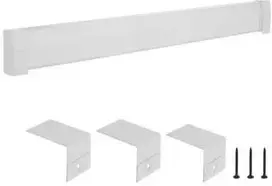 Premium klasės plieno grindjuostinio radiatoriaus gaubtas (1832 x 81 x 193 mm)