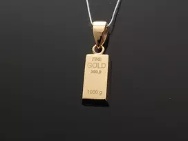 Auksinis pakabukas Plokštelė 999
