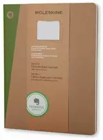 *Užrašų knygutė Moleskine Evernote 19x25cm, linijomis, minkštu viršeliu, 2vnt/pak, rudos spalvos