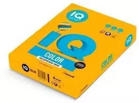 Spalvotas biuro popierius IQ ,A4,160g, AG10, auksinės spalvos, 250 lapų