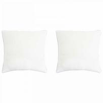 Pagalvė 2 pcs Balta 40 x 40 cm Bambuko pluoštas