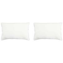 Pagalvė 2 pcs Balta 60 x 80 cm Bambuko pluoštas