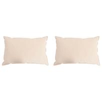 Pagalvė 2 pcs Smėlio 70 x 90 cm Kapokų pluoštas