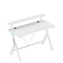 Rašomasis stalas „Huzaro Hero 1.9 RGB White“